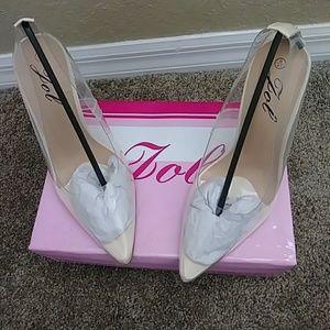 Clear High Heel Shoes